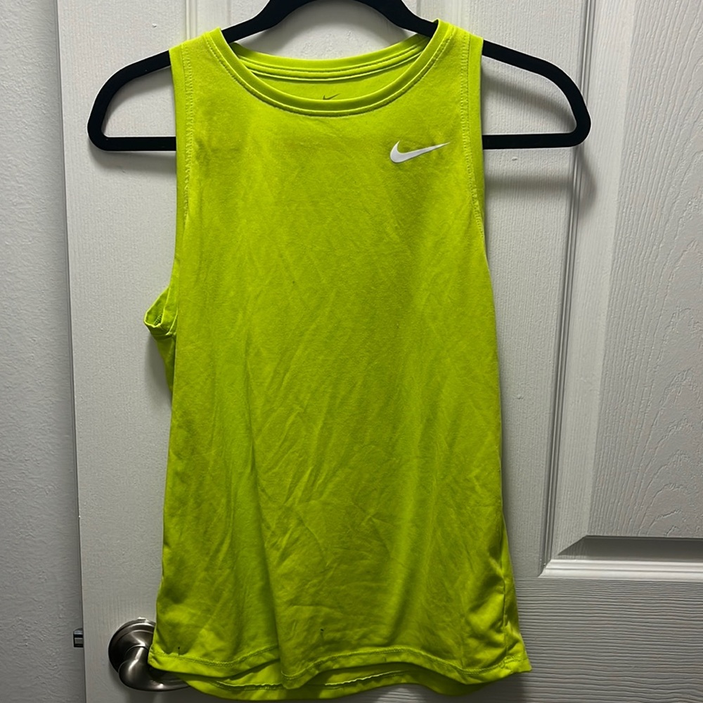 Nike Dri-Fit Tank Lime
